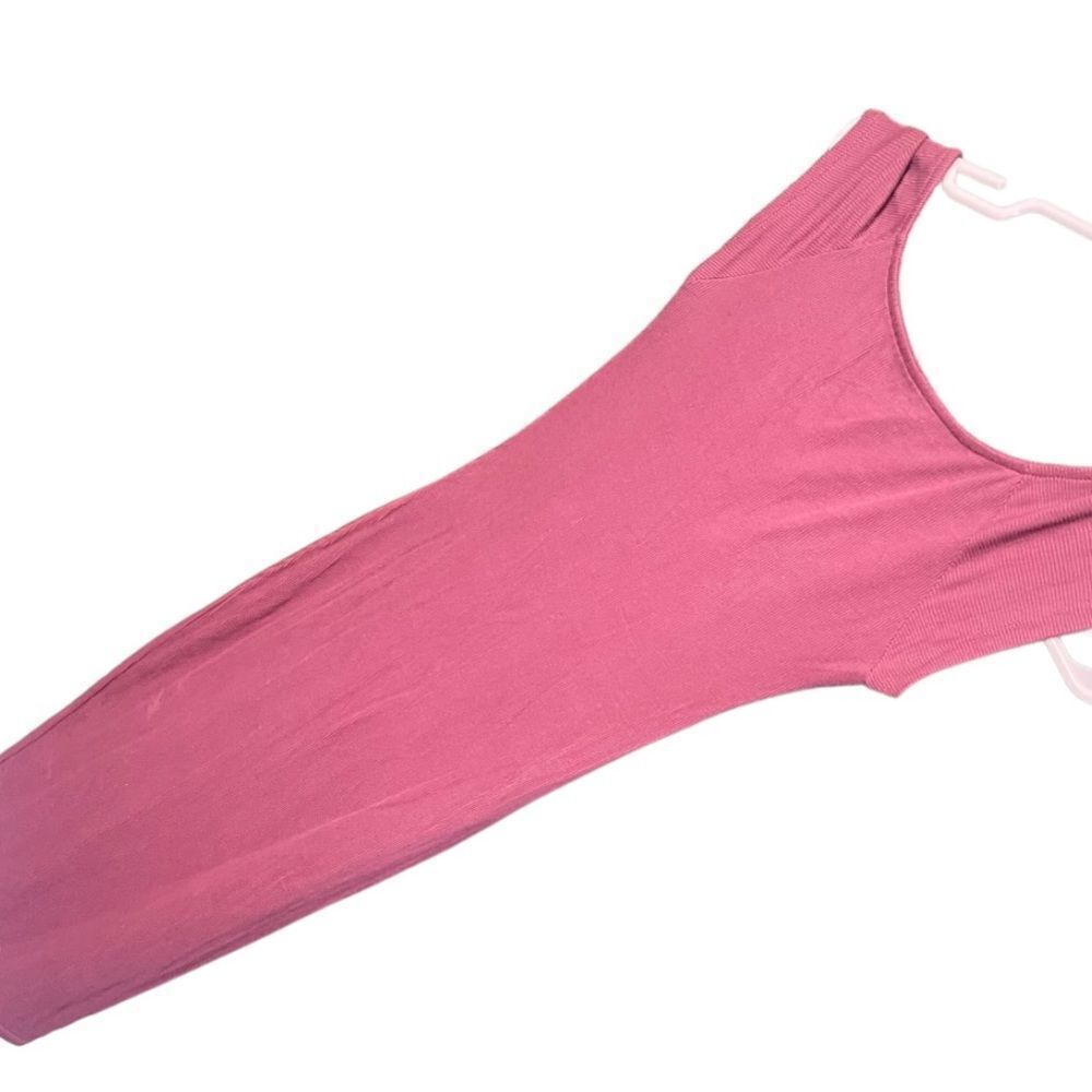 charlotte russe pink midi medium dress